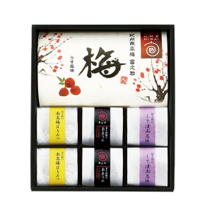 梅未来 紀州南高梅4種詰合せ 【rm25b148gc012】梅干し　内祝い
