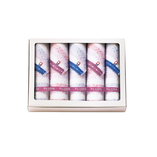 Fu-SHA（風車）今治産 フェイスタオル5P【rm26c124gc081】