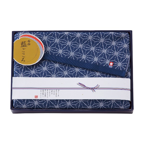 藍ごころ バスタオル【rm26c142gc058】
