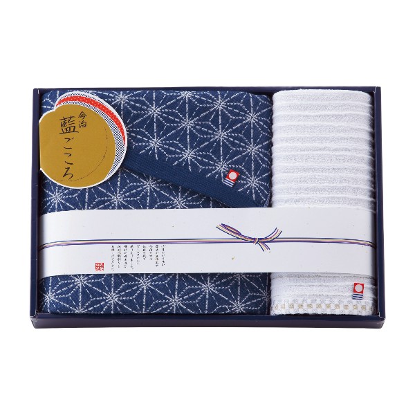 藍ごころ タオルセット【rm26c142gc060】
