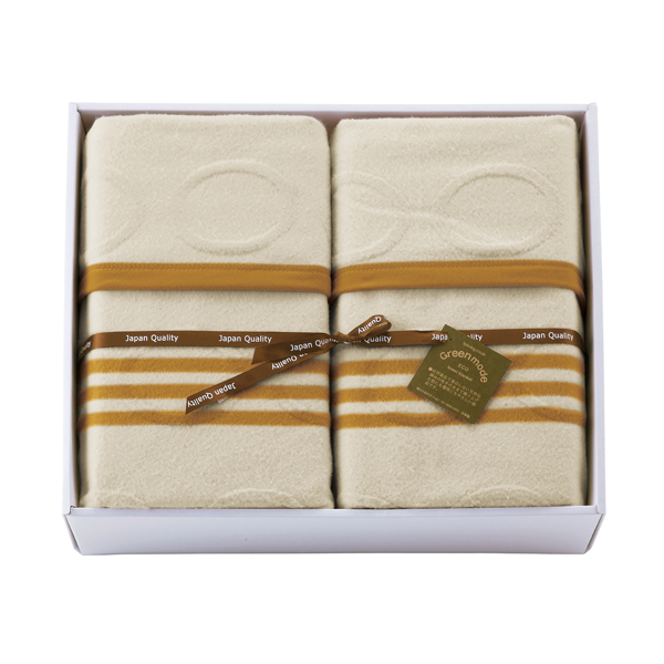日本製 綿毛布 エコドット シルク混綿毛布2P【rm26c163gc098】