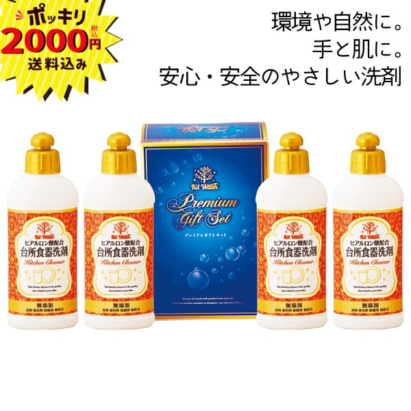【2000円ポッキリ 送料無料】プレミアム 手と素肌にやさしい洗剤（ヒアルロン酸入り）【rm26c109gc020】