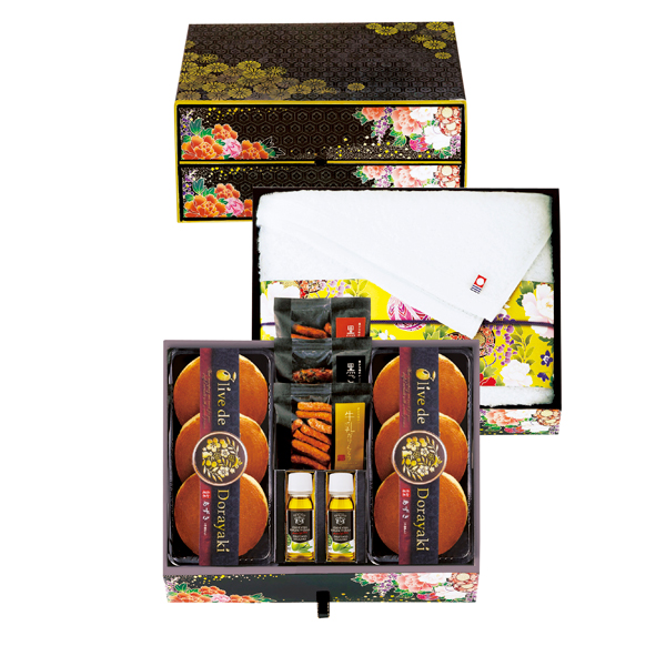 匠菴謹製 ミニたんす御進物 「オリーブ de どら焼き」Premium ODKF-EJ54【rm26c026gc034】