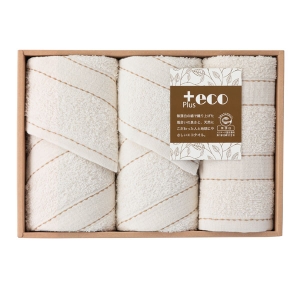 泉州 +eco タオルセット【rm25b032gc072】