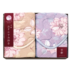 京都 洛中かすみ捺染 敷パット2P【rm25b046gc070】