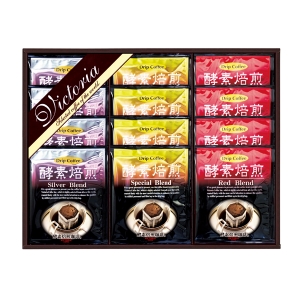 VICTORIA COFFEE プレミアム 珈琲屋さんの酵素焙煎ドリップコーヒー【rm25b123gc020】