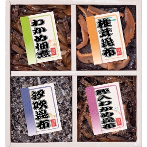 廣川昆布 御昆布 佃煮4品詰合せ（KA-15）【rm25b145gc072】