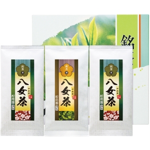 八女銘茶セット【rm25b151gc036】