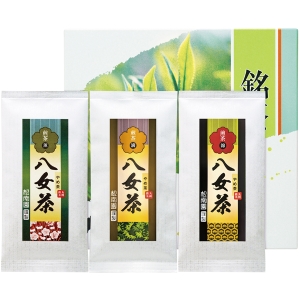 八女銘茶セット【rm25b151gc048】