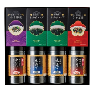 味付海苔・お茶漬け・スープ詰合せ【rm25b156gc066】
