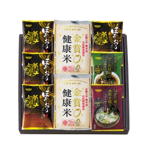 千莉菴 からだにやさしさ＋ 国産フリーズドライ ほうおうスープ 「金賞健康米」セット【rm25b181gc040】