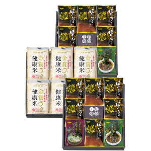 千莉菴 からだにやさしさ＋ 国産フリーズドライ ほうおうスープ 「金賞健康米」セット【rm25b182gc020】