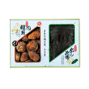 国内産 原木どんこ椎茸・昆布詰合せ【rm25b195gc045】