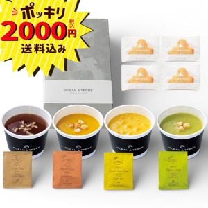 【2000円ポッキリ 送料無料】北海道野菜CUPスープ&クッキーB AD931【rm26c005gc020】