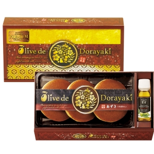 和菓匠菴 「オリーブ de どら焼き」Premium 【あずき】 NODE-JIO4【rm26c024gc013】