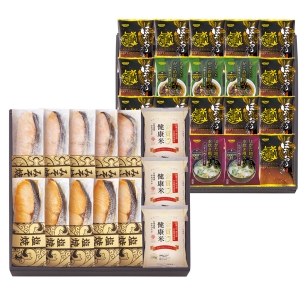 鮭乃家 そのまま食べれる鮭切り身 フリーズドライと金賞健康米セット SY2SR-ACJ5【rm26c080gc028】