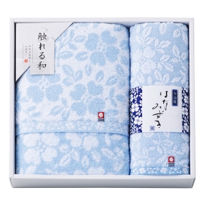 触れる和 はなみずき タオルセット HN-8840【rm26c145gc059】