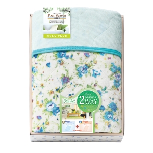 コットンブレンド オールシーズン 2WAYケット 8440【rm26c165gc071】