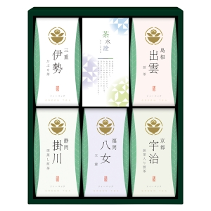 茶の国めぐり 茶水詮 緑茶ティーバッグ詰合せ【rm257141c02】
