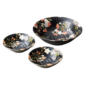 宇野千代 花和み 香物鉢揃【rm257082c07】
