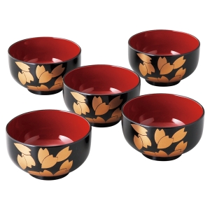 花びら 汁椀五客揃【rm257106c05】