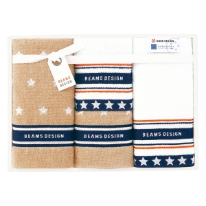 BEAMS DESIGN NEW STAR GIFT タオルセット【rm257036c05】