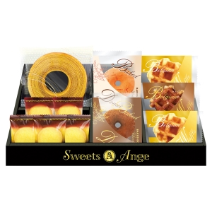 スイーツアンジュベルギーワッフルと焼菓子セット【rm257135c04】