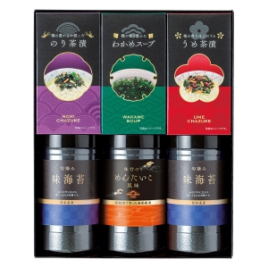ゆかり屋本舗 味海苔・お茶漬・スープ詰合せ【rm257063c04】