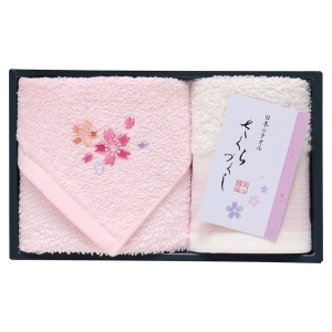 桜づくし タオルハンカチ・ハンドタオルセット【rm257075c06】