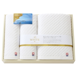 今治 The WHITE タオルセット【rm257100c01】