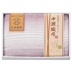 中瀬織布 三重織ガーゼハーフケット1枚 PU【rm257105c02】
