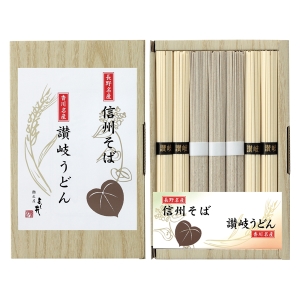 信州そば・讃岐うどん詰合せ【rm257119c03】