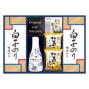 ヤマサ鮮度しょうゆ&白子のり詰合せ【rm257139c04】