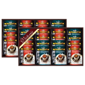 ビクトリアコーヒー 酵素焙煎ドリップコーヒーセット【rm257160c06】