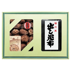 国産椎茸&昆布セット【rm257162c09】