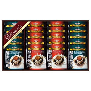 ビクトリアコーヒー 酵素焙煎ドリップコーヒーセット【rm257058c06】