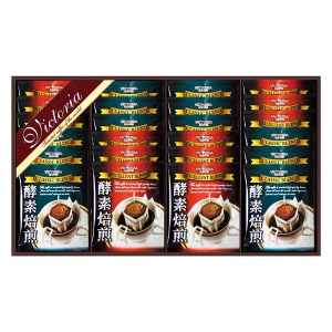 ビクトリアコーヒー 酵素焙煎ドリップコーヒーセット【rm257058c07】