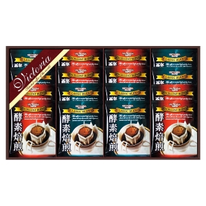 ビクトリアコーヒー 酵素焙煎ドリップコーヒーセット【rm257127c02】