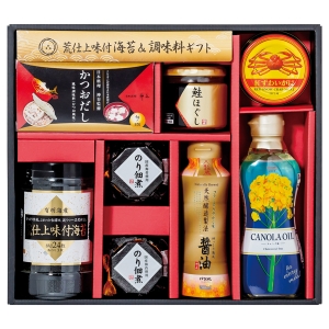 荒仕上味付海苔&調味料ギフト【rm257166c08】