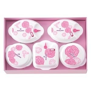 マリ・クレール 電子レンジ容器5点セット MC-669【rm268086c04】