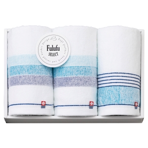 フルフセレクト フェイスタオル3枚セット F-90300【rm268093c07】