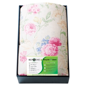 リプリーブ 羽毛布団1枚ピンク KAR-25007 PI【rm268116c06】