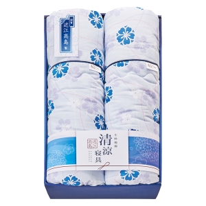 近江高島ちぢみ 肌布団2枚セット TK5830【rm268117c04】