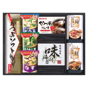 アマノフーズフリーズドライみそ汁&食卓詰合せ AMC-25P【rm268140c07】