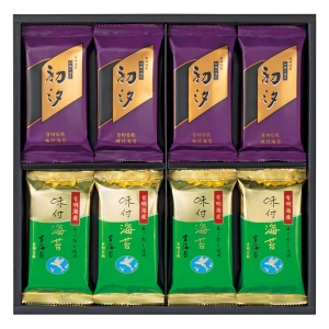 宝海苔 初汐味付け海苔&あごだし味付海苔詰合せ FSー50【rm268163c02】