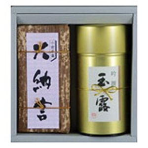 大納言羊羹・伊勢玉露セット HM-344【rm268169c08】